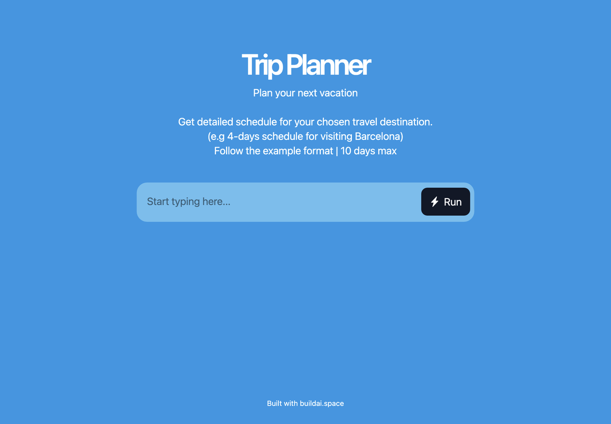 ai-trip-planner