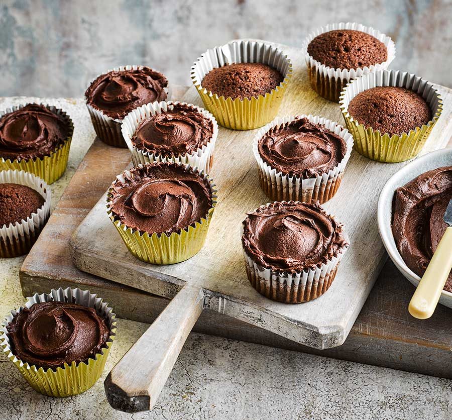 Chocolate fairy cakes