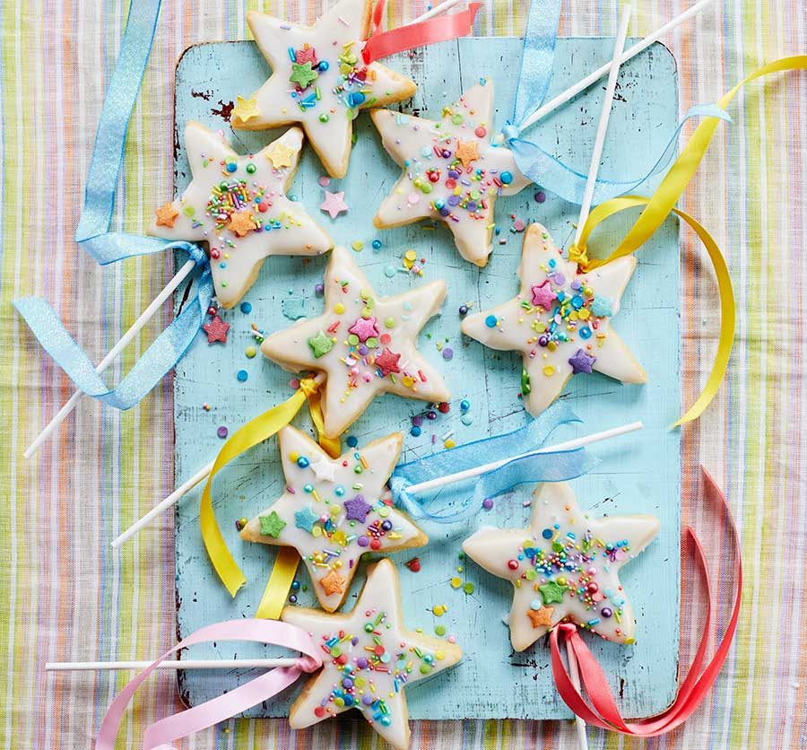 Fairy wand biscuits