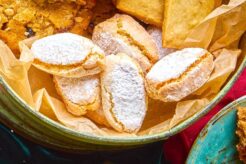 Ricciarelli biscuits